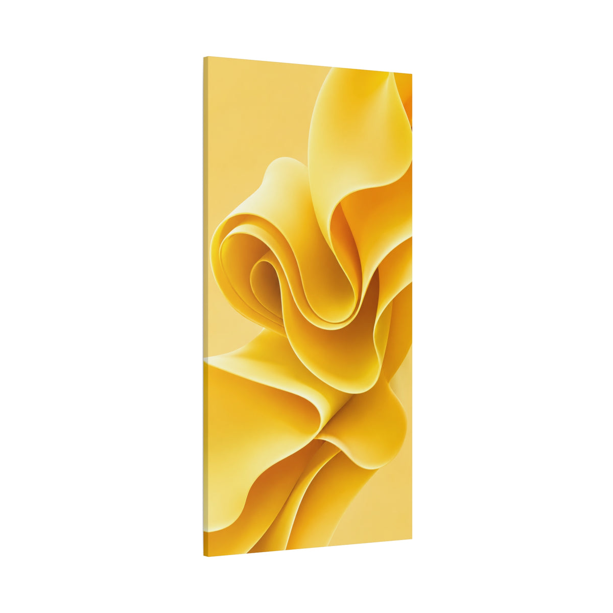 Yellow Abstract Canvas Wall Art | Modern Luxury Wall Decor | Minimalist Canvas Print | Living Room Art | Ready to Hang